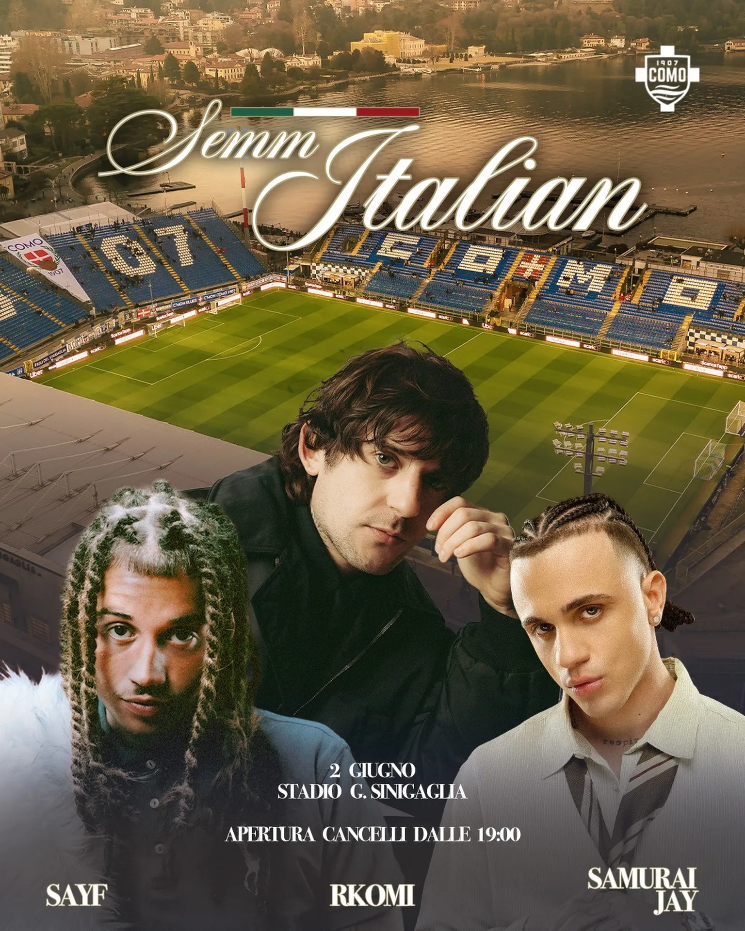 Locandina Concerto Semm Italian Live 2026